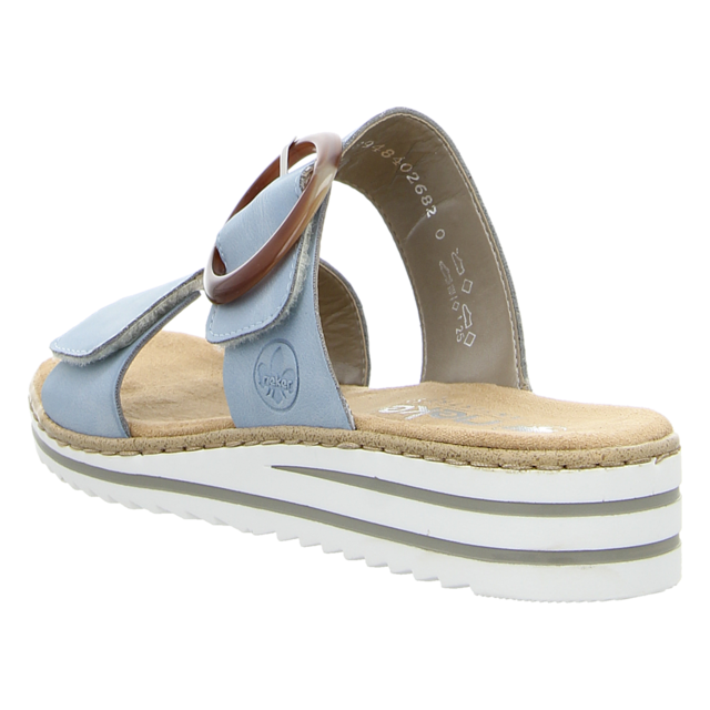 Rieker - V0692-10 - V0692-10 - blau - Pantoletten