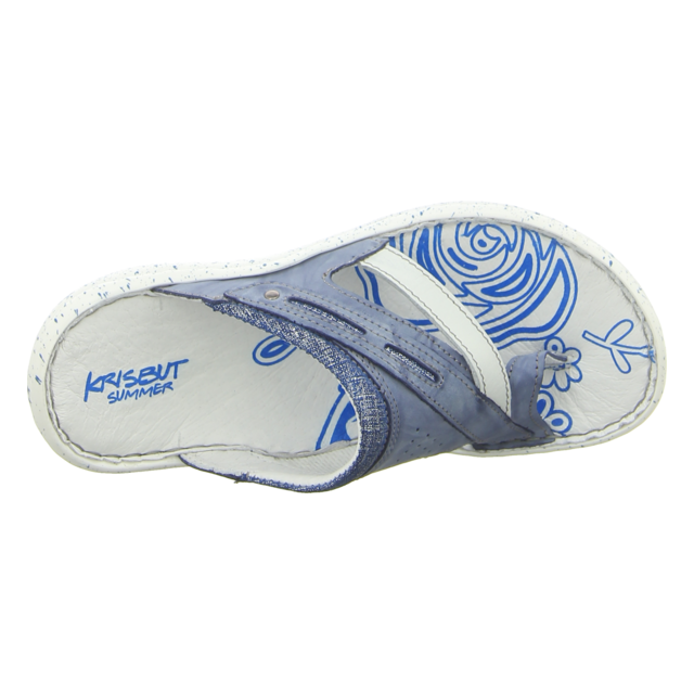 Krisbut - 7002-2-1 - 7002-2-1 - blau-kombi - Zehentrenner