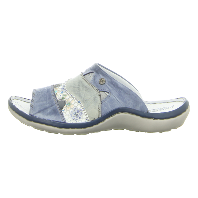 Krisbut - 7015-2-1 - 7015-2-1 - blau-kombi - Pantoletten