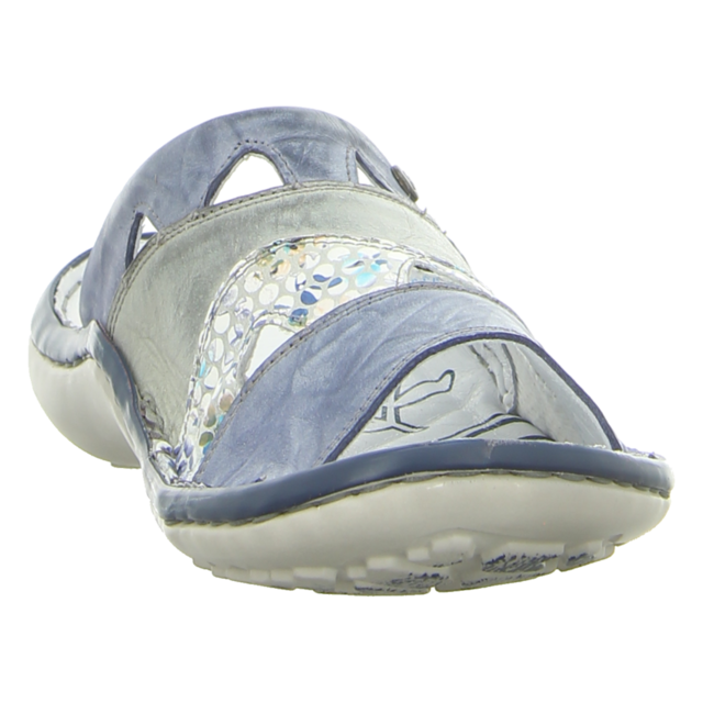 Krisbut - 7015-2-1 - 7015-2-1 - blau-kombi - Pantoletten