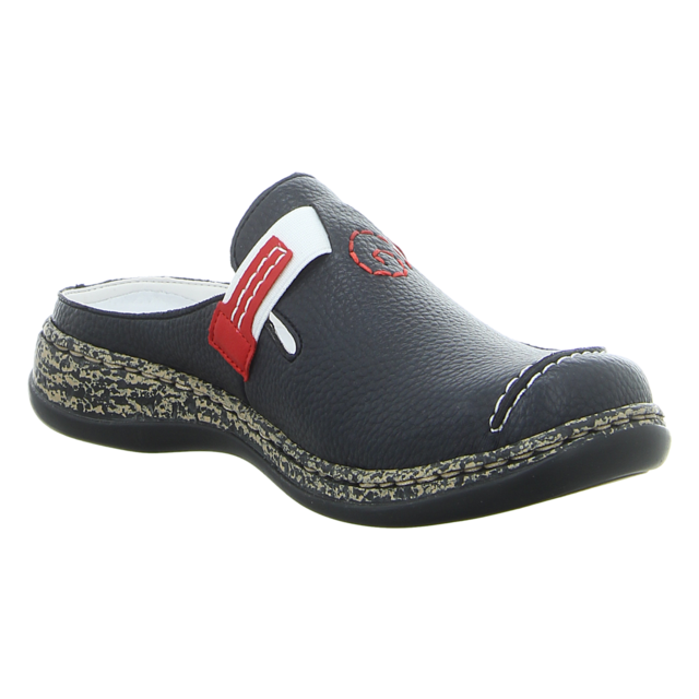 Rieker - 46393-15 - 46393-15 - blau - Pantoletten