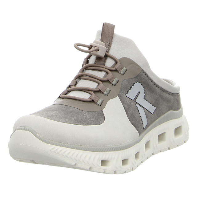 Rieker - M6069-45 - M6069-45 - grau - Pantoletten