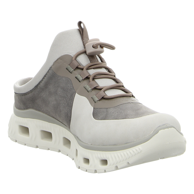 Rieker - M6069-45 - M6069-45 - grau - Pantoletten