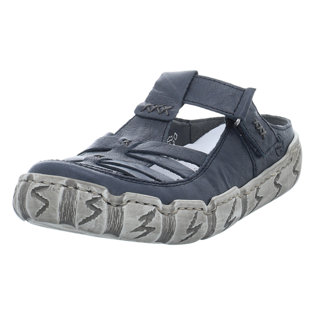 Rieker - L0396-14 - L0396-14 - blau - Pantoletten