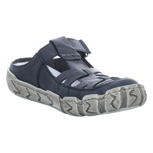 Rieker - L0396-14 - L0396-14 - blau - Pantoletten