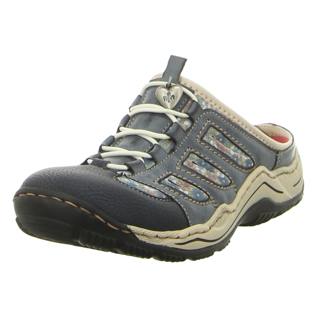 Rieker - L0555-16 - L0555-16 - blau - Pantoletten