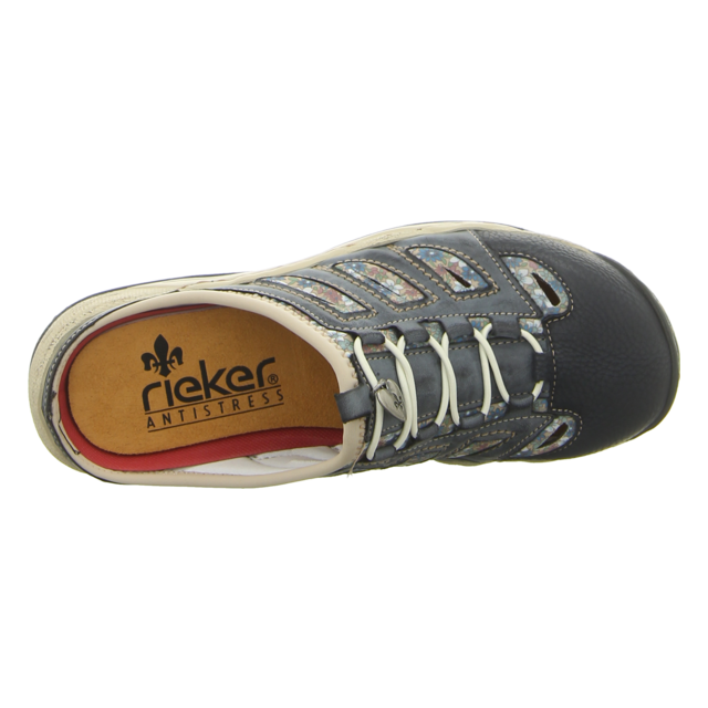 Rieker - L0555-16 - L0555-16 - blau - Pantoletten