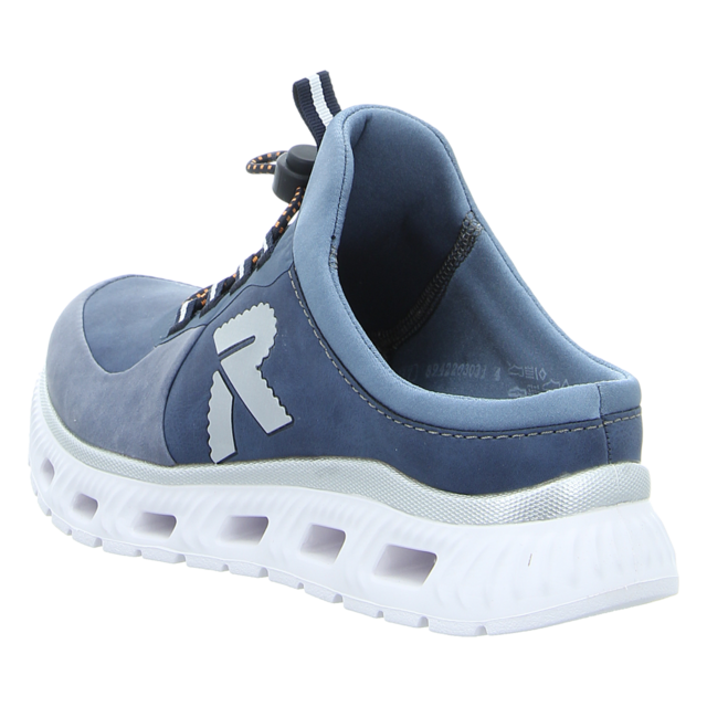 Rieker - M6069-10 - M6069-10 - blau - Pantoletten