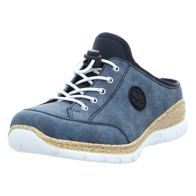 Rieker - N4210-14 - N4210-14 - blau - Pantoletten