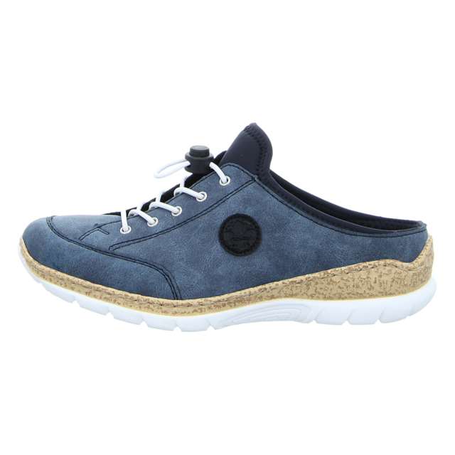 Rieker - N4210-14 - N4210-14 - blau - Pantoletten