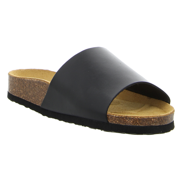 Plakton - 186094 NEGRO VAQUETILLA - Bala - negro - Pantoletten