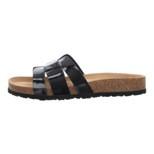Pantoletten - Tamaris - black patent