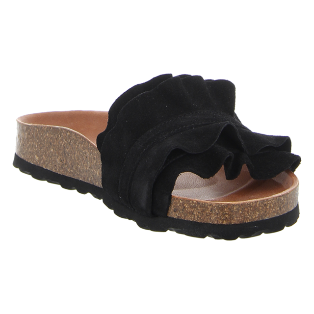 VERBENAS - ROCIO SERRAJE VOLANTE NEGRO - Rocio - negro - Pantoletten