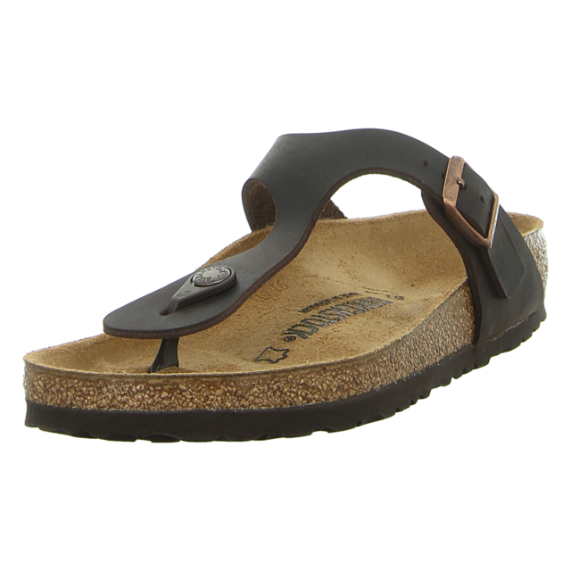 Birkenstock - 0743831 - Gizeh BS - dunkelbraun - Zehentrenner