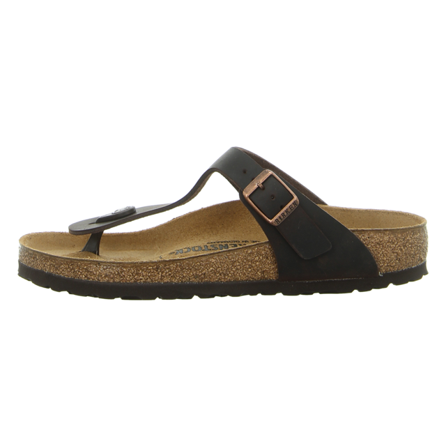 Birkenstock - 0743831 - Gizeh BS - dunkelbraun - Zehentrenner