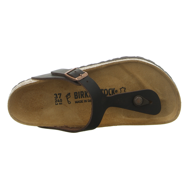 Birkenstock - 0743831 - Gizeh BS - dunkelbraun - Zehentrenner