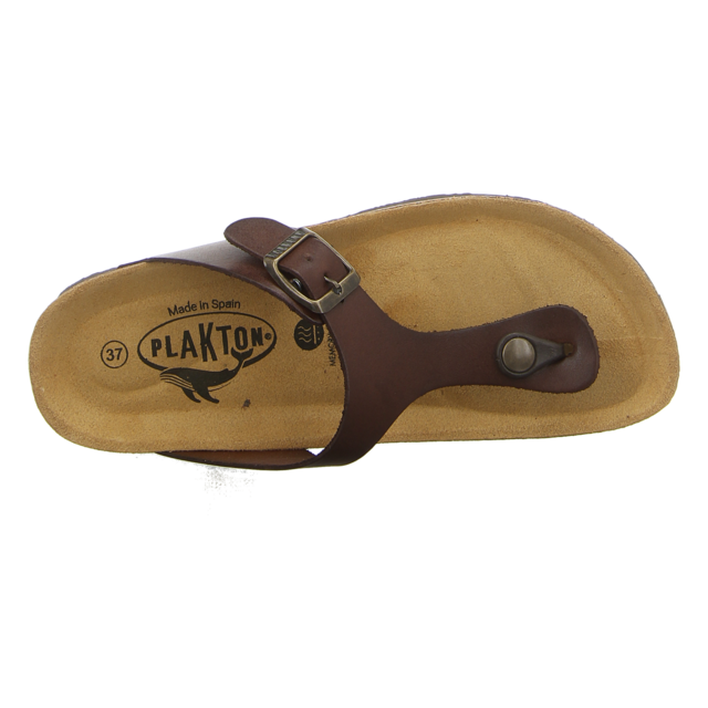 Plakton - 181671 LENO - Bolero - marron/leno - Zehentrenner