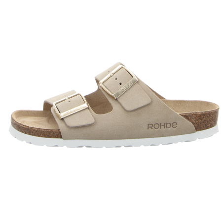 Pantoletten - Rohde - light ivory