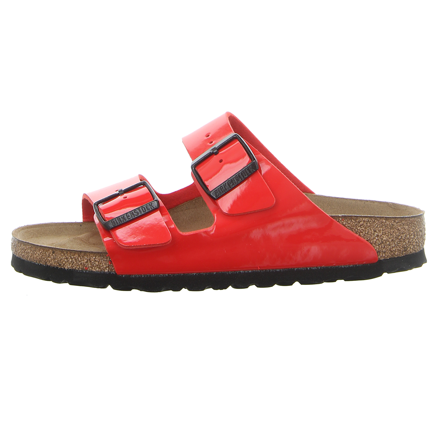 Birkenstock Damen Pantolette Arizona in rot SALE Schuhfachmann