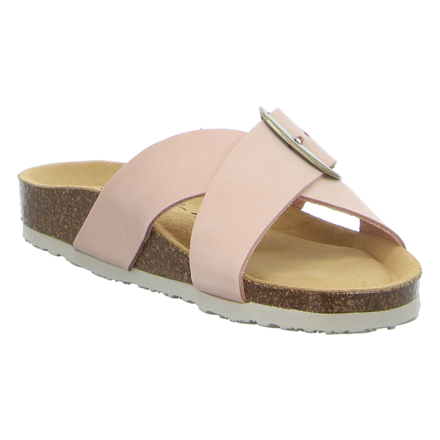 Plakton - 185690 SALMON NOBUCK - Bramma - hellrot - Pantoletten