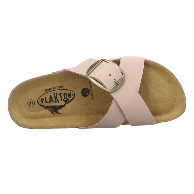 Plakton - 185690 SALMON NOBUCK - Bramma - hellrot - Pantoletten