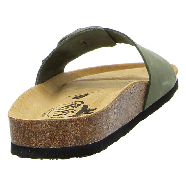 Plakton - 181018 NOBUCK OLIVA - BIS 3 - oliva - Pantoletten