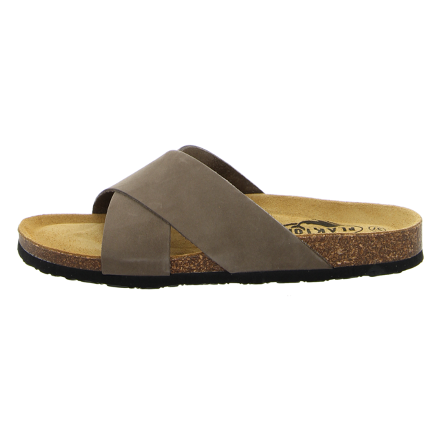 Plakton - 181051 NOBUCK KAKI - Bibi - kaki - Pantoletten