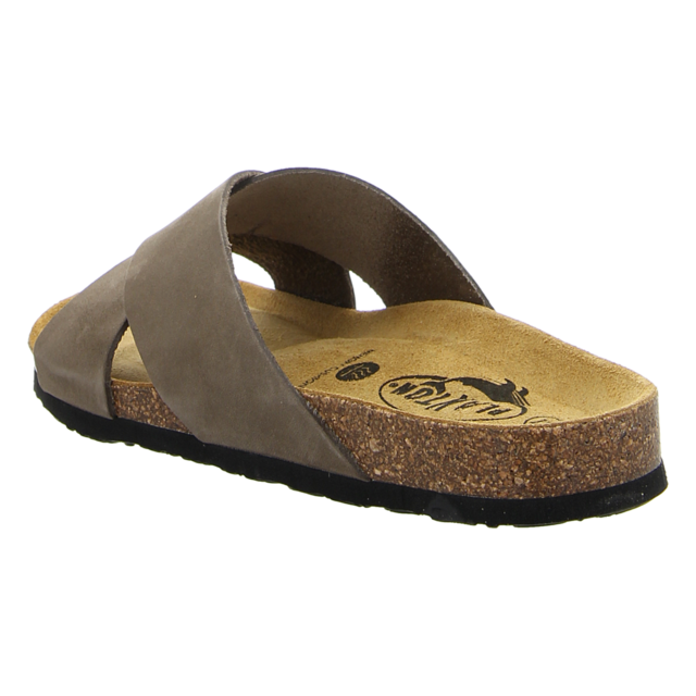 Plakton - 181051 NOBUCK KAKI - Bibi - kaki - Pantoletten
