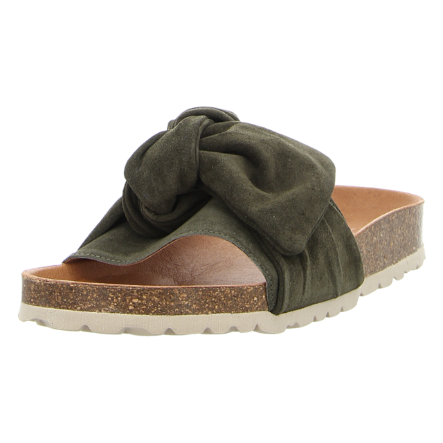 VERBENAS - ROXY VELOUR KAKI - Roxy - kaki - Pantoletten