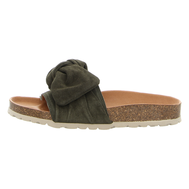 VERBENAS - ROXY VELOUR KAKI - Roxy - kaki - Pantoletten