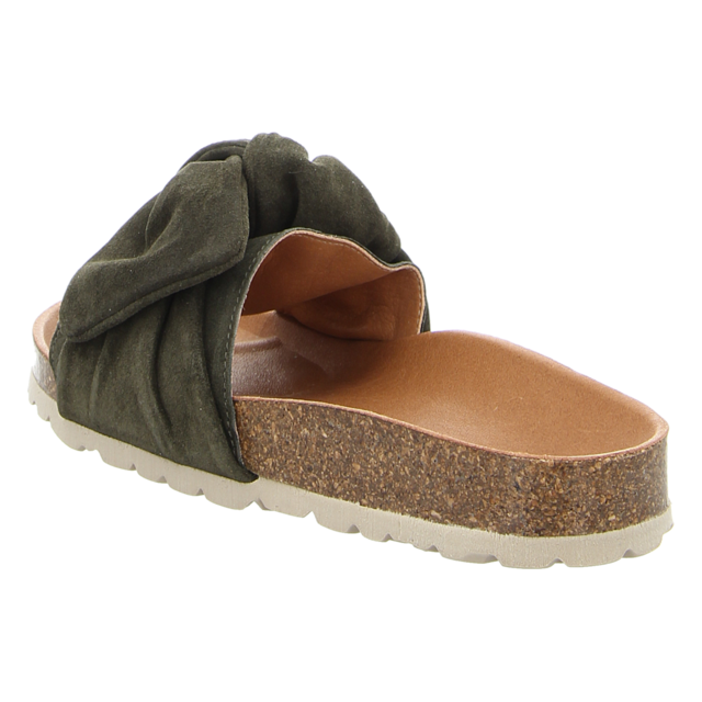 VERBENAS - ROXY VELOUR KAKI - Roxy - kaki - Pantoletten