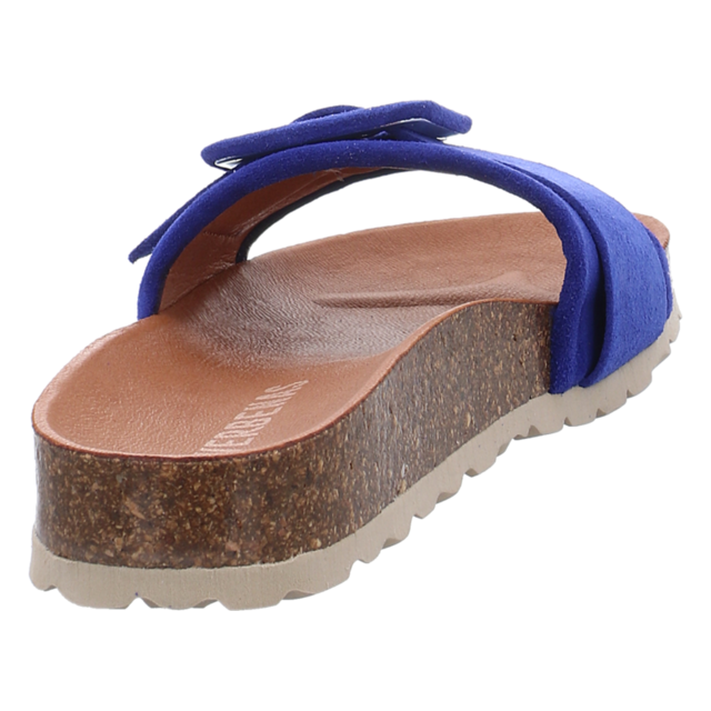 VERBENAS - REIKO VELOUR ROYAL BLUE - Reiko - royal blue - Pantoletten