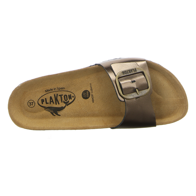 Plakton - 181018 BRONCE METAL LUX - Bis 3 - gold/oro - Pantoletten