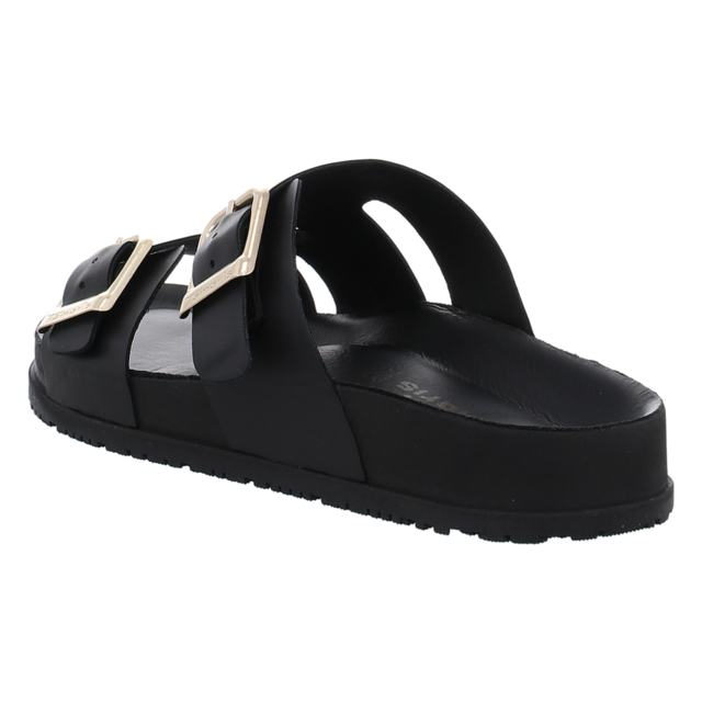 Tamaris - 1-1-27500-44-003 - 1-1-27500-44-003 - black leather - Pantoletten