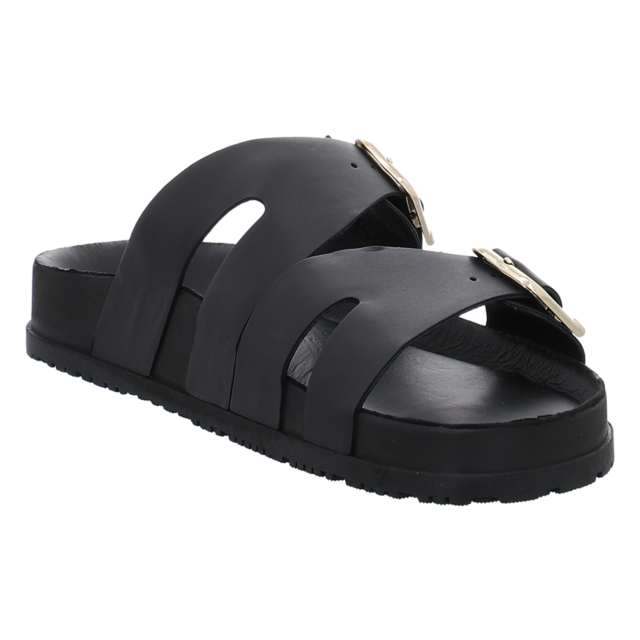 Tamaris - 1-1-27500-44-003 - 1-1-27500-44-003 - black leather - Pantoletten