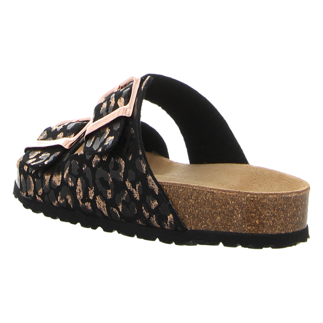 Tamaris - 1-27523-46-090 - 1-27523-46-090 - black leopard - Pantoletten