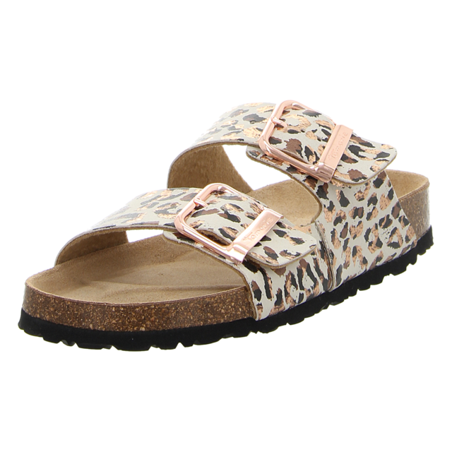 Tamaris - 1-27523-46-490 - 1-27523-46-490 - beige leopard - Pantoletten