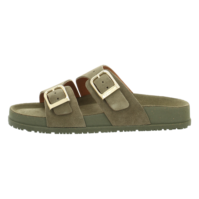 Tamaris - 1-27500-44-722 - 1-27500-44-722 - olive - Pantoletten