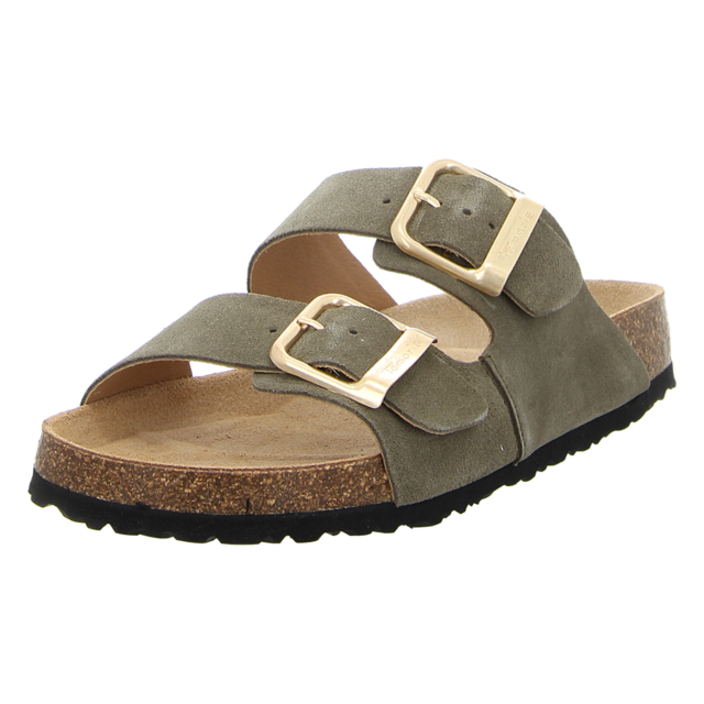 Tamaris - 1-27543-42-7A2 - 1-27543-42-7A2 - olive - Pantoletten