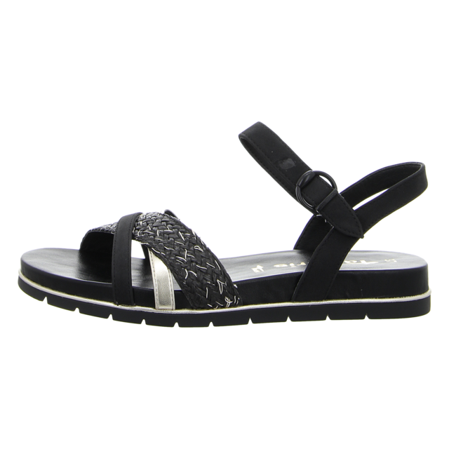 Tamaris - 1-1-28145-42-098 - 1-1-28145-42-098 - black comb - Sandaletten