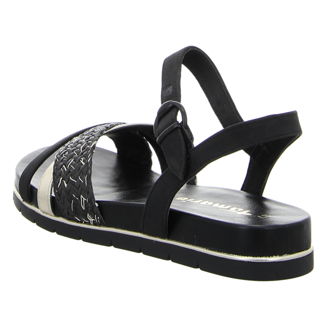Tamaris - 1-1-28145-42-098 - 1-1-28145-42-098 - black comb - Sandaletten