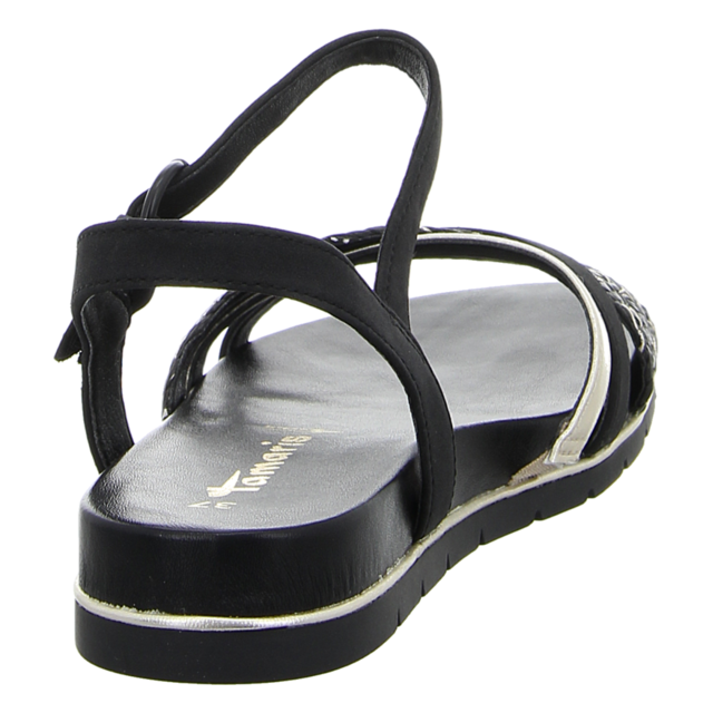 Tamaris - 1-1-28145-42-098 - 1-1-28145-42-098 - black comb - Sandaletten
