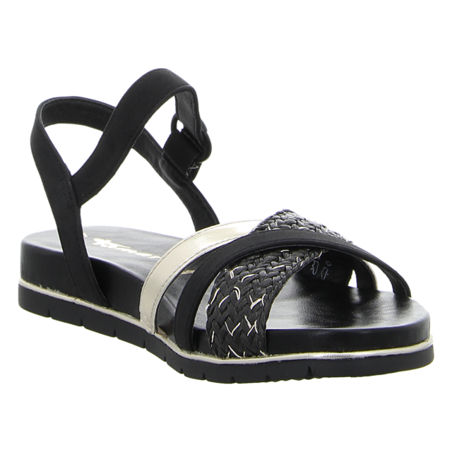 Tamaris - 1-1-28145-42-098 - 1-1-28145-42-098 - black comb - Sandaletten