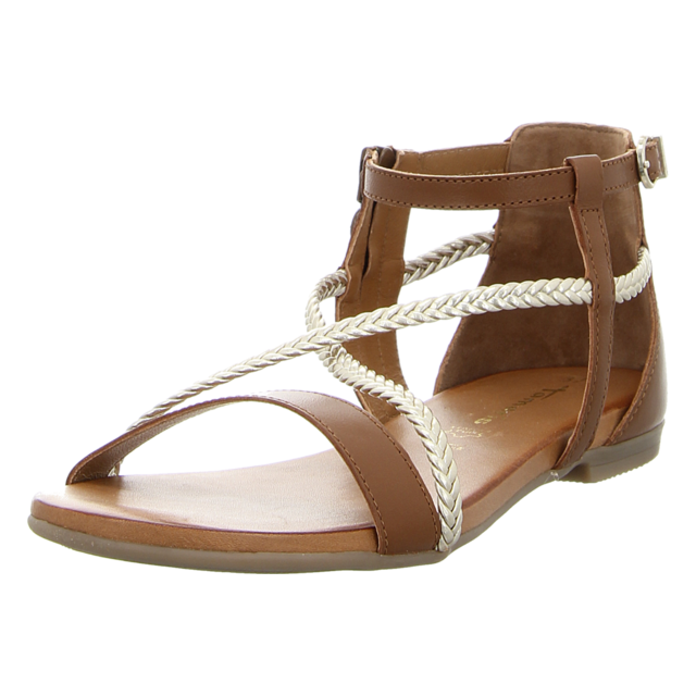 Tamaris - 1-28138-44-392 - 1-28138-44-392 - cognac comb - Sandaletten