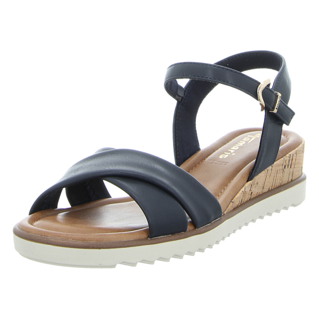 Tamaris - 1-28106-42-805 - 1-28106-42-805 - navy - Sandaletten