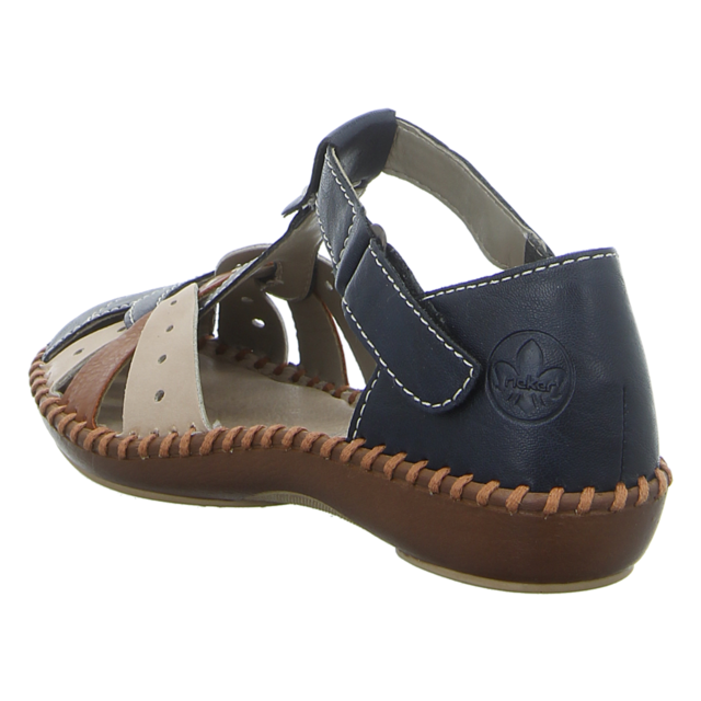Rieker - M1655-14 - M1655-14 - blau-kombi - Sandalen