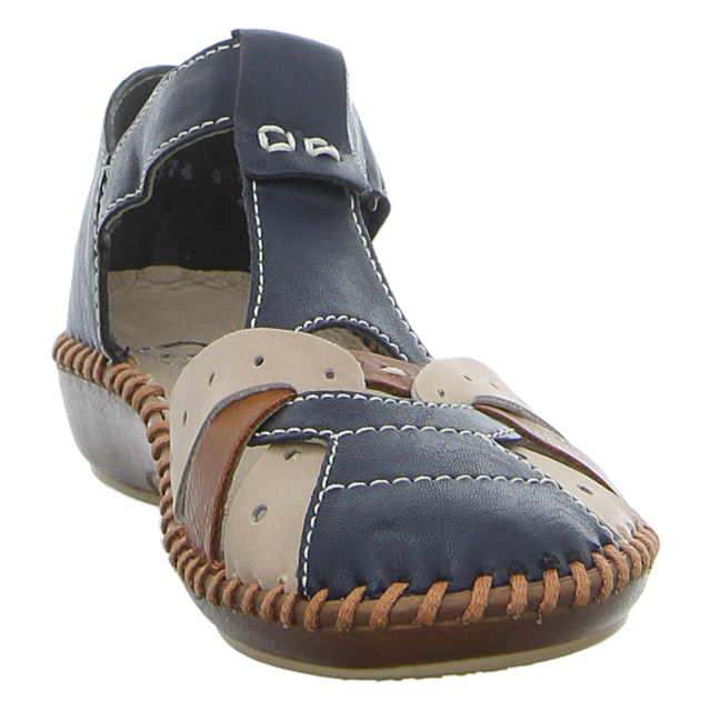 Rieker - M1655-14 - M1655-14 - blau-kombi - Sandalen