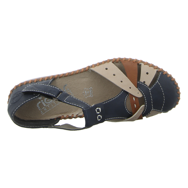 Rieker - M1655-14 - M1655-14 - blau-kombi - Sandalen