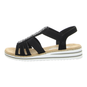 Sandalen - Rieker - schwarz