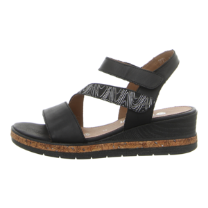 Sandaletten - Remonte - schwarz kombi